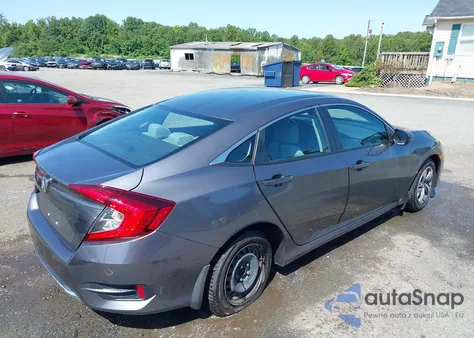 2019 Honda Civic Lx из США, поврежденный, VIN 2HGFC2F64KH595797